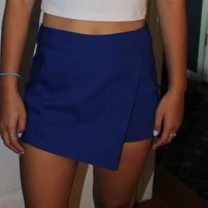 Royal Blue Skort